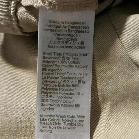 J Crew Shorts Pleated Khaki Chino 4” Inseam NWT Womens Size 16 Cotton - Picture 7 of 11